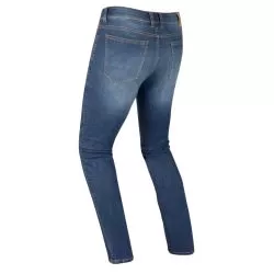Jean moto BERING TRUST TAPERED Bleu délavé