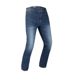 Jean moto BERING TRUST STRAIGHT Bleu délavé