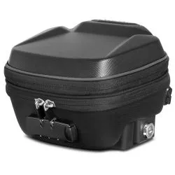 Sacoche de réservoir SHAD E03CL PRO Click System, extensible volume 3 à 4 Litres, avec serrure