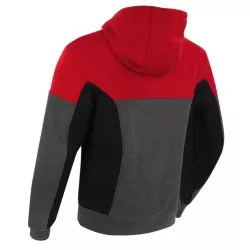 Blouson moto BERING HOODIZ VENTED Gris Rouge