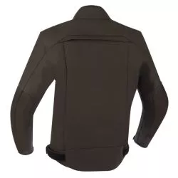 Blouson moto cuir BERING DERBY Marron