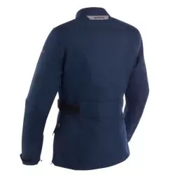 Veste moto femme Bering LADY SHINE Marine Bordeaux