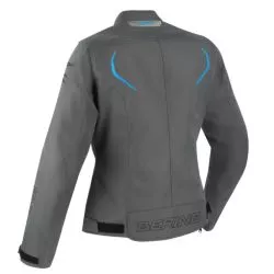 Blouson moto femme Bering LADY DUNDY Gris Bleu