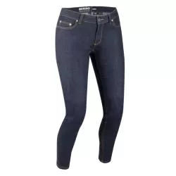 Jean moto femme BERING LADY TRUST SLIM Bleu