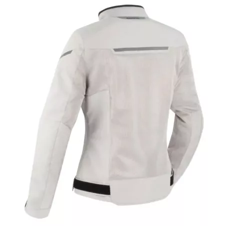 Blouson moto femme Bering LADY OZONE Argent