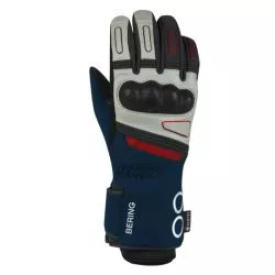 Gants moto hiver BERING AUSTRAL Gore-Tex Marine Gris Rouge