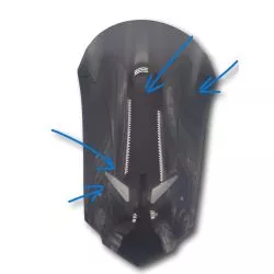 Bulle Pare-Brise Taille Origine Ermax pour Yamaha Tracer 900 / 900 GT 2018 et +