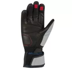 Gants moto BERING SIBERIA Gris Bleu Rouge