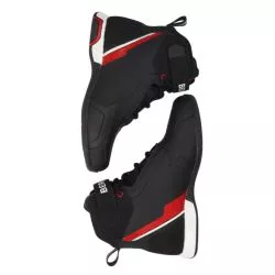 Baskets moto Bering JAG Noir Blanc Rouge