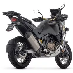 Silencieux SONORA ARROW 72512SK Titane embout carbone pour Honda CRF1100L Africa Twin 2024 et +