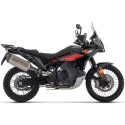 Silencieux racing SONORA ARROW 72008SK Titane embout carbone Husqvarna Norden 901, KTM 890 SMT, 790 Adventure