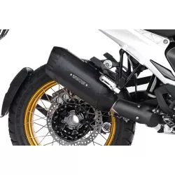 Silencieux Slip-on BOS Desert Fox Double D Trophy BMW R1300GS 2023 et +