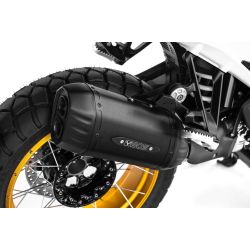 Silencieux Slip-on BOS Desert Fox Double D Trophy BMW R1300GS 2023 et +