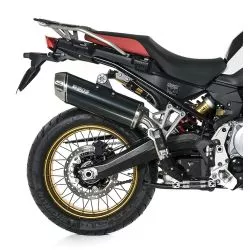 Silencieux Slip-on BOS Dune Fox Black Edition BMW F750GS et F850GS / Adventure