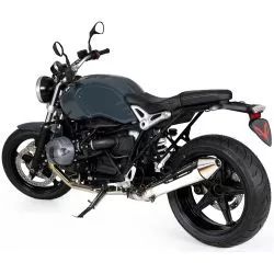 Silencieux Slip-on BOS Taper conique inox inférieur BMW RnineT 2014-2020