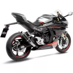 Silencieux racing LeoVince GP Corsa Carbone brillant CF MOTO 450 SS / 450 SR 2023 et +
