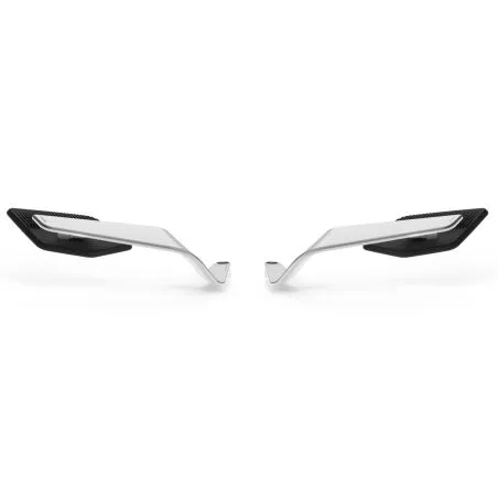 Rétroviseur RIZOMA STEALTH MAX (droit et gauche), homologués, pour moto Naked.