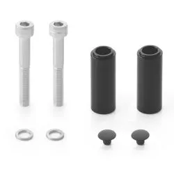 Kit de montage BSN902B Rizoma pour rétroviseur Stealth sur motoNaked