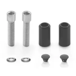 Kit de montage BSN903B Rizoma pour rétroviseur Stealth sur motoNaked