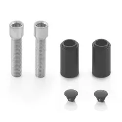 Kit de montage BSN908B Rizoma pour rétroviseur Stealth sur motoNaked