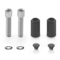 Kit de montage BSN909B Rizoma pour rétroviseur Stealth sur motoNaked