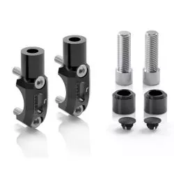 Kit de montage BSN912B Rizoma pour rétroviseur Stealth sur moto Naked