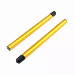 Tube de remplacement pour guidons bracelet Aluminium or ou noir pour fourche 41 à 53mm