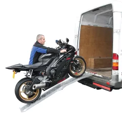 Rampe de chargement pour moto Largeur 28cm