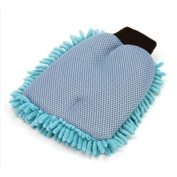 Gant de lavage microfibre 2 en 1