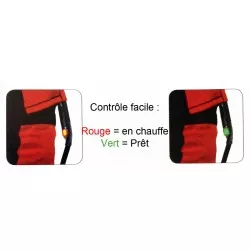 Paire de couverture chauffantes Biketek, 120/70-17 et 180>195