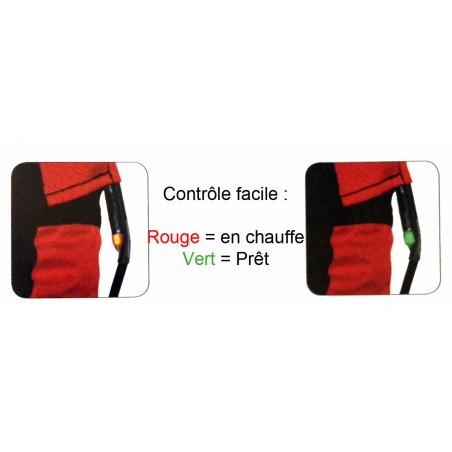 Biketek Standard, paire de couverture chauffantes Biketek, avant 120/70-17 et arrière 200/55-17