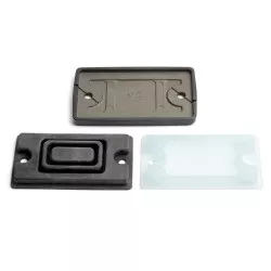 Couvercle maître-cylindre frein avant Tourmax Suzuki 400/600/1200 Bandit, GSX600F, GSXR 750/1100, RF600 et GS 450/500/550/650/75