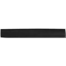 Manchons de gaine thermoretractable BIHR noir Ø9,5mm 10cm 25 pièces