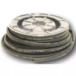 Bobine de gaine thermoretractable BIHR noir Ø12,7mm 8m