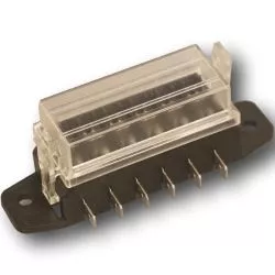 Porte-fusible BIHR entrée latérale 6 voies