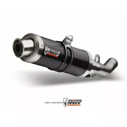 Ligne complète Red Power Scorpion Yamaha MT-125 Euro 5 2021 - 2022 SCEXDBK49