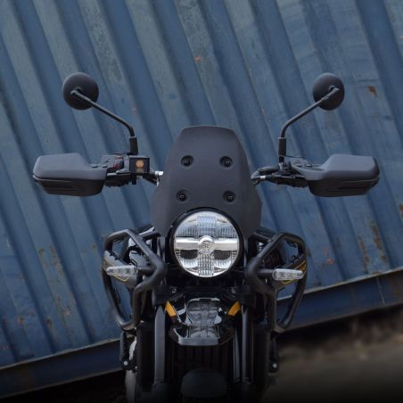 Protège-mains Pyramid noir mat Royal Enfield Himalayan 450 2024 et +