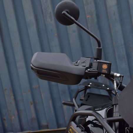 Protège-mains Pyramid noir mat Royal Enfield Himalayan 450 2024 et +