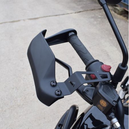Protège-mains Pyramid noir mat Royal Enfield Himalayan 450 2024 et +
