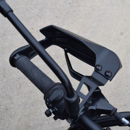 Protège-mains Pyramid noir mat Royal Enfield Himalayan 450 2024 et +