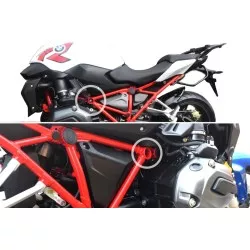 Set de bouchons de cadre BMW R1200R et R1200RS LC 2015 et +