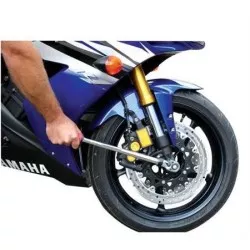 Clé à cliquet professionnel 6 pans pour roue avant moto