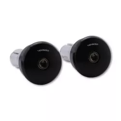 Embouts de guidon Highsider CURVE aluminium noir