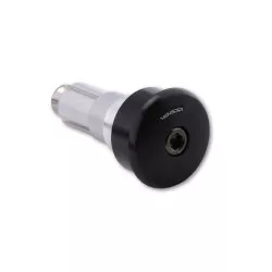 Embouts de guidon Highsider CURVE aluminium noir