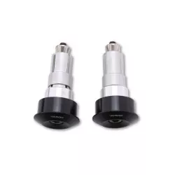 Embouts de guidon Highsider DOT aluminium noir