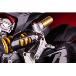 Protection amortisseur LIGHTECH carbone brillant - Ducati 1199 Panigale R/S 2012-2016, 1299 Panigale R/S 2015-2017 & 899 2013-20
