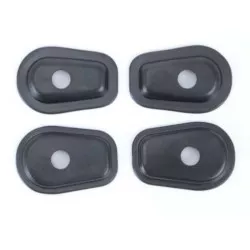 Adaptateur clignotant R&G RACING noir universel pour Kawasaki