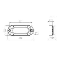 Feux clignotants avant DENALI T3 SwitchBack LED - la paire