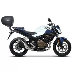 Pack Support + Top Case SHAD au choix pour Honda CB500F et CBR500R 2019 et +, CB500 Hornet 2024 et +