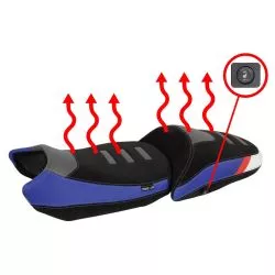 Selle confort PILOTE Isotta couleur Trophy pour BMW R 1300 GS